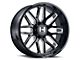 Hostile Vulcan Blade Cut 8-Lug Wheel; 20x10; -19mm Offset (20-24 Silverado 2500 HD)