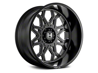 Hostile Anvil Asphalt 6-Lug Wheel; 20x10; -19mm Offset (2024 Ranger)