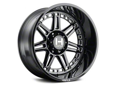 Hostile Lunatic Blade Cut 6-Lug Wheel; 20x9; 12mm Offset (2024 Ranger)