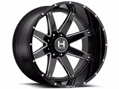 Hostile Alpha Blade Cut 5-Lug Wheel; 20x12; -44mm Offset (94-01 RAM 1500)