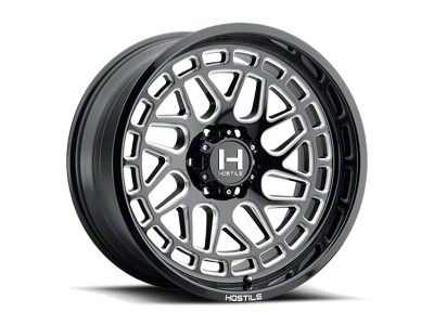 Hostile Reaper Blade Cut 5-Lug Wheel; 20x10; -19mm Offset (94-01 RAM 1500)