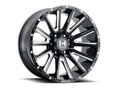 Hostile Typhoon Blade Cut 5-Lug Wheel; 20x10; -19mm Offset (94-01 RAM 1500)