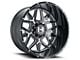 Hostile Diablo Blade Cut 8-Lug Wheel; 20x10; -19mm Offset (94-02 RAM 2500)