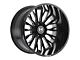 Hostile Fury Blade Cut 8-Lug Wheel; 22x14; -76mm Offset (94-02 RAM 2500)