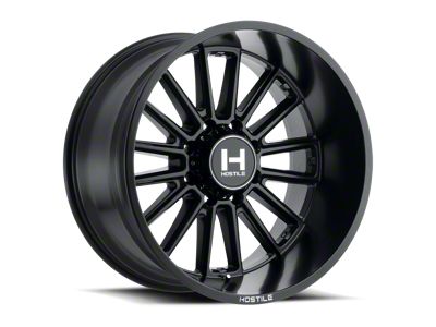 Hostile Predator Asphalt 8-Lug Wheel; 20x9; 0mm Offset (94-02 RAM 2500)