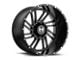 Hostile Stryker Asphalt 8-Lug Wheel; 20x9; 12mm Offset (94-02 RAM 2500)