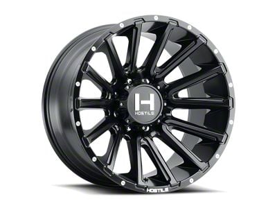 Hostile Typhoon Asphalt 8-Lug Wheel; 20x12; -44mm Offset (94-02 RAM 2500)