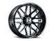 Hostile Vulcan Blade Cut 8-Lug Wheel; 20x12; -44mm Offset (94-02 RAM 2500)