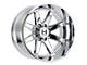 Hostile Alpha Armor Plated 8-Lug Wheel; 20x10; -19mm Offset (94-02 RAM 3500 SRW)