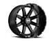 Hostile Alpha Asphalt 8-Lug Wheel; 20x9; 0mm Offset (94-02 RAM 3500 SRW)