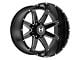 Hostile Alpha Blade Cut 8-Lug Wheel; 20x10; -19mm Offset (94-02 RAM 3500 SRW)