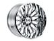 Hostile Fury Armor Plated 8-Lug Wheel; 20x12; -44mm Offset (94-02 RAM 3500 SRW)