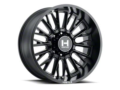 Hostile Fury Asphalt 8-Lug Wheel; 20x12; -44mm Offset (94-02 RAM 3500 SRW)