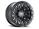 Hostile Mojave Asphalt 8-Lug Wheel; 20x9; 12mm Offset (94-02 RAM 3500 SRW)