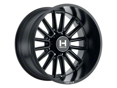 Hostile Predator Asphalt 8-Lug Wheel; 20x10; -19mm Offset (94-02 RAM 3500 SRW)