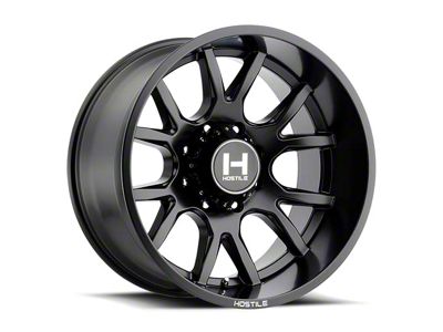 Hostile Rage Asphalt 8-Lug Wheel; 20x9; 12mm Offset (94-02 RAM 3500 SRW)