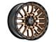 Hostile Ridgecrest Bronze 8-Lug Wheel; 18x9; 12mm Offset (94-02 RAM 3500 SRW)