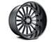 Hostile Titan Asphalt 8-Lug Wheel; 22x12; -44mm Offset (94-02 RAM 3500 SRW)