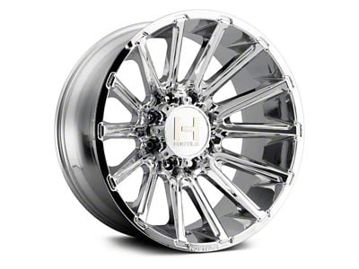 Hostile Typhoon Armor Plated 8-Lug Wheel; 20x12; -44mm Offset (94-02 RAM 3500 SRW)