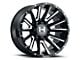 Hostile Typhoon Blade Cut 8-Lug Wheel; 22x10; -25mm Offset (94-02 RAM 3500 SRW)