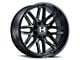 Hostile Vulcan Asphalt 8-Lug Wheel; 20x10; -19mm Offset (94-02 RAM 3500 SRW)