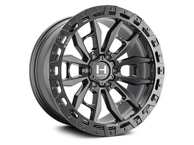 Hostile Crandon Asphalt 6-Lug Wheel; 17x9; 0mm Offset (99-06 Silverado 1500)