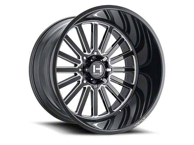 Hostile Titan Blade Cut 6-Lug Wheel; 24x14; -76mm Offset (99-06 Silverado 1500)