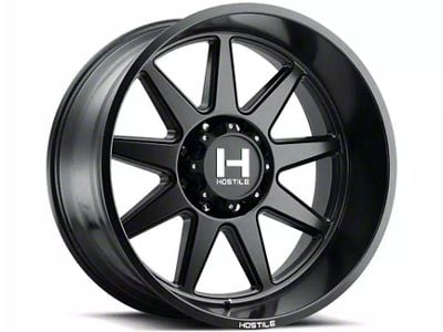 Hostile Omega Asphalt 5-Lug Wheel; 20x10; -19mm Offset (05-11 Dakota)