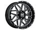 Hostile Sprocket Blade Cut 6-Lug Wheel; 20x12; -44mm Offset (21-24 F-150)