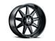 Hostile Omega Asphalt 8-Lug Wheel; 26x12; -44mm Offset (23-24 F-250 Super Duty)