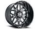 Hostile Diablo Blade Cut 8-Lug Wheel; 20x10; -19mm Offset (23-24 F-350 Super Duty SRW)