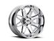 Hostile Alpha Armor Plated 5-Lug Wheel; 20x12; -44mm Offset (02-08 RAM 1500, Excluding Mega Cab)