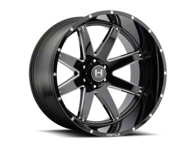 Hostile Alpha Blade Cut 5-Lug Wheel; 20x12; -44mm Offset (09-18 RAM 1500)