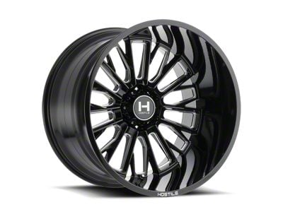 Hostile Fury Blade Cut 5-Lug Wheel; 20x12; -44mm Offset (09-18 RAM 1500)