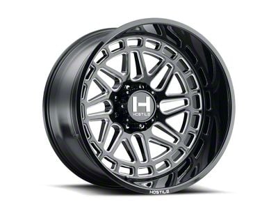 Hostile Reaper Blade Cut 5-Lug Wheel; 20x10; -19mm Offset (02-08 RAM 1500, Excluding Mega Cab)