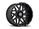 Hostile Sprocket Asphalt 8-Lug Wheel; 24x14; -76mm Offset (06-08 RAM 1500 Mega Cab)