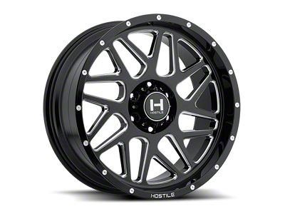 Hostile Sprocket Blade Cut 5-Lug Wheel; 20x10; -19mm Offset (02-08 RAM 1500, Excluding Mega Cab)