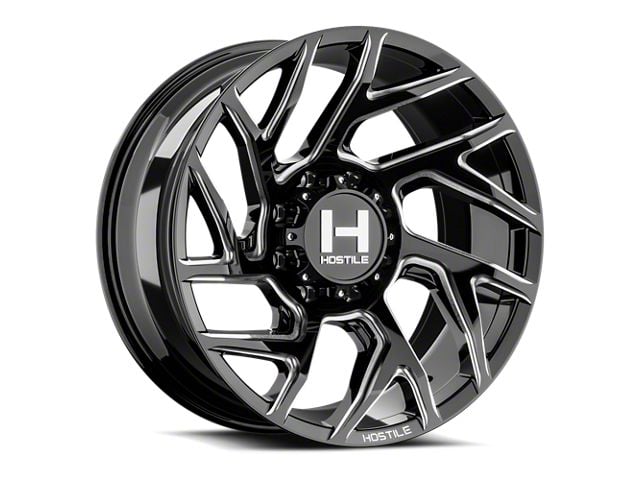 Hostile Vortex Blade Cut 8-Lug Wheel; 20x10; -19mm Offset (19-24 RAM 2500)