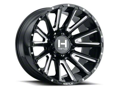 Hostile Typhoon Blade Cut 8-Lug Wheel; 22x12; -44mm Offset (19-24 RAM 3500 SRW)