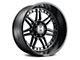 Hostile Lunatic Asphalt 6-Lug Wheel; 20x12; -44mm Offset (19-23 Ranger)