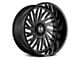 Hostile Syclone Asphalt 6-Lug Wheel; 20x9; 0mm Offset (19-24 Sierra 1500)