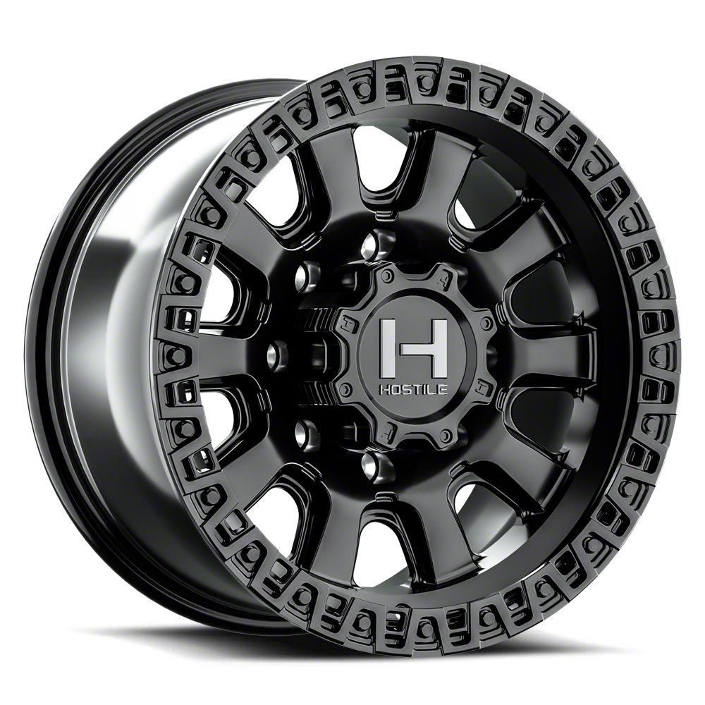 Hostile Sierra 2500 Crawler Asphalt 8 Lug Wheel 17x9 0mm Offset H138