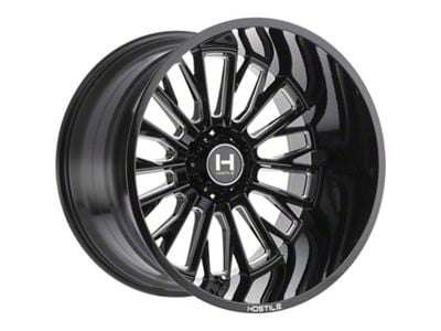 Hostile Fury Blade Cut 8-Lug Wheel; 20x9; 12mm Offset (20-24 Sierra 2500 HD)