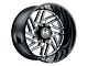 Hostile Jigsaw Blade Cut 8-Lug Wheel; 22x14; -76mm Offset (07-10 Sierra 2500 HD)