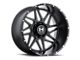 Hostile Sprocket Asphalt 8-Lug Wheel; 20x9; 0mm Offset (07-10 Sierra 2500 HD)