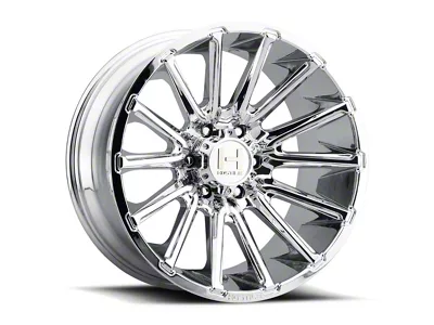 Hostile Typhoon Armor Plated 8-Lug Wheel; 22x12; -44mm Offset (20-25 Sierra 2500 HD)