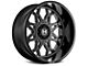 Hostile Anvil Asphalt 8-Lug Wheel; 20x10; -19mm Offset (20-24 Sierra 3500 HD SRW)