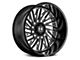 Hostile Syclone Blade Cut 8-Lug Wheel; 20x12; -44mm Offset (07-10 Sierra 3500 HD SRW)