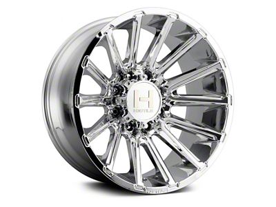 Hostile Typhoon Armor Plated 8-Lug Wheel; 20x10; -19mm Offset (07-10 Sierra 3500 HD SRW)