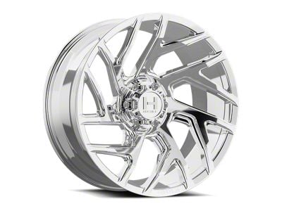 Hostile Vortex Armor Plated 6-Lug Wheel; 20x9; 0mm Offset (19-25 Silverado 1500)